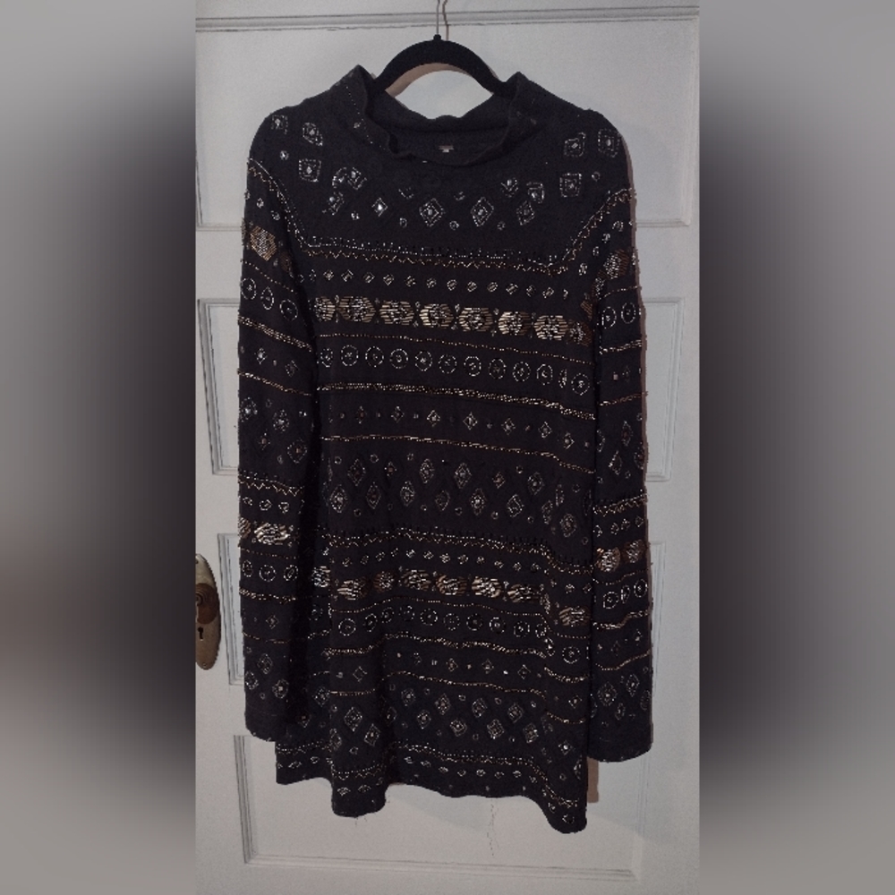 Beaded free people dress